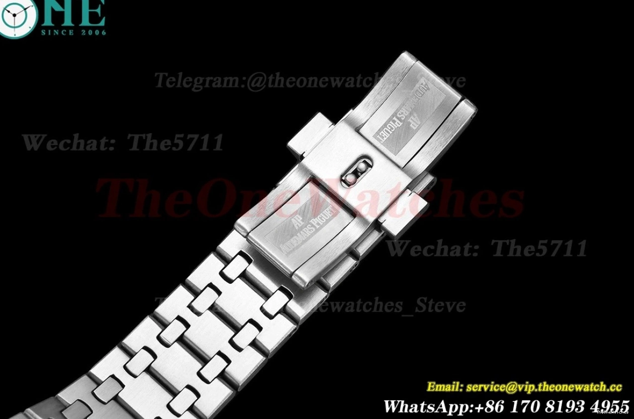 41mm Royal Oak 15400 GDF White SS MY8215 Dial SS 1231